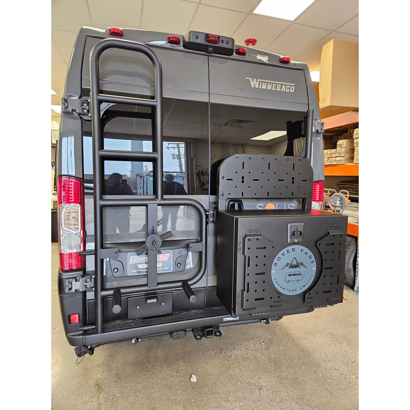 Rover Vans Tire Carrier & Ladder Combo for Promaster