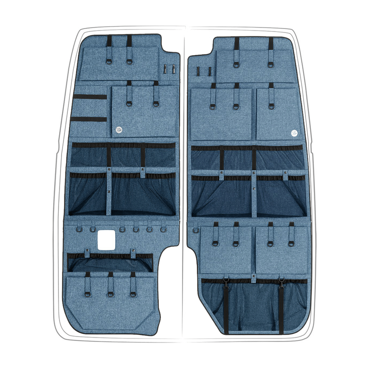 Mercedes Sprinter (2019+) Moon Organizer MAX Door Storage