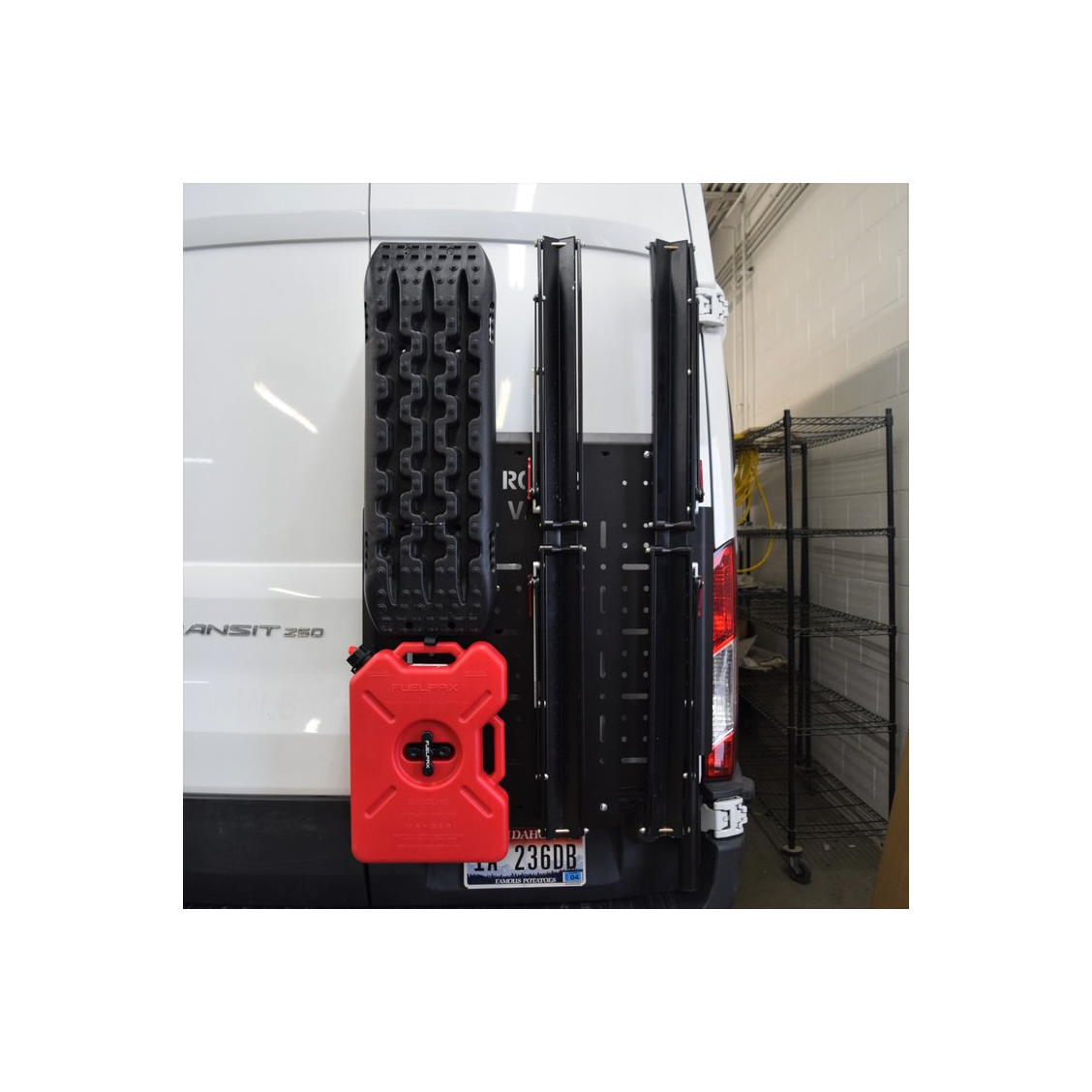 Rover Vans Accessory Rack/ Tire Carrier (Ford Transit)